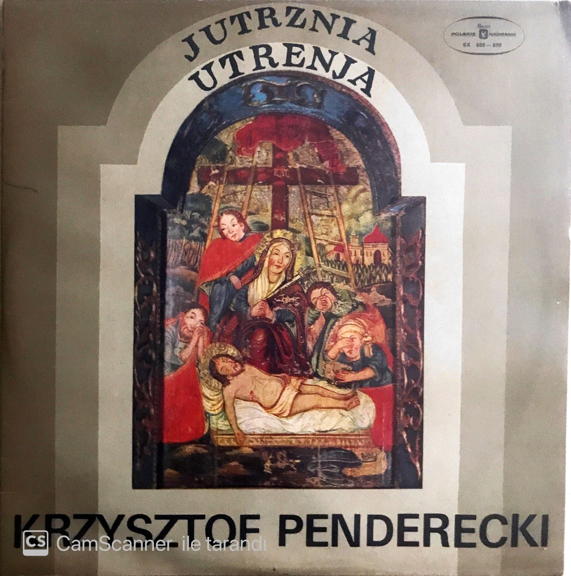 Krzysztof Penderecki - Jutrznia Utrenja - LP