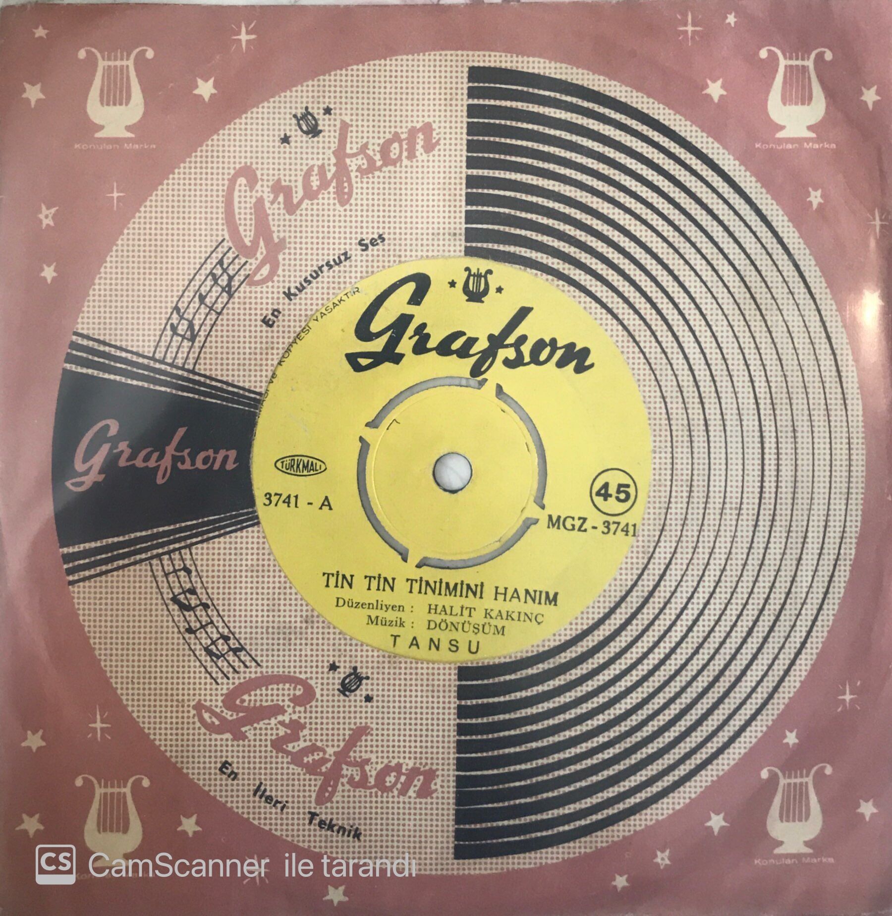 Tansu Tin Tin Tinimini Hanım 45lik
