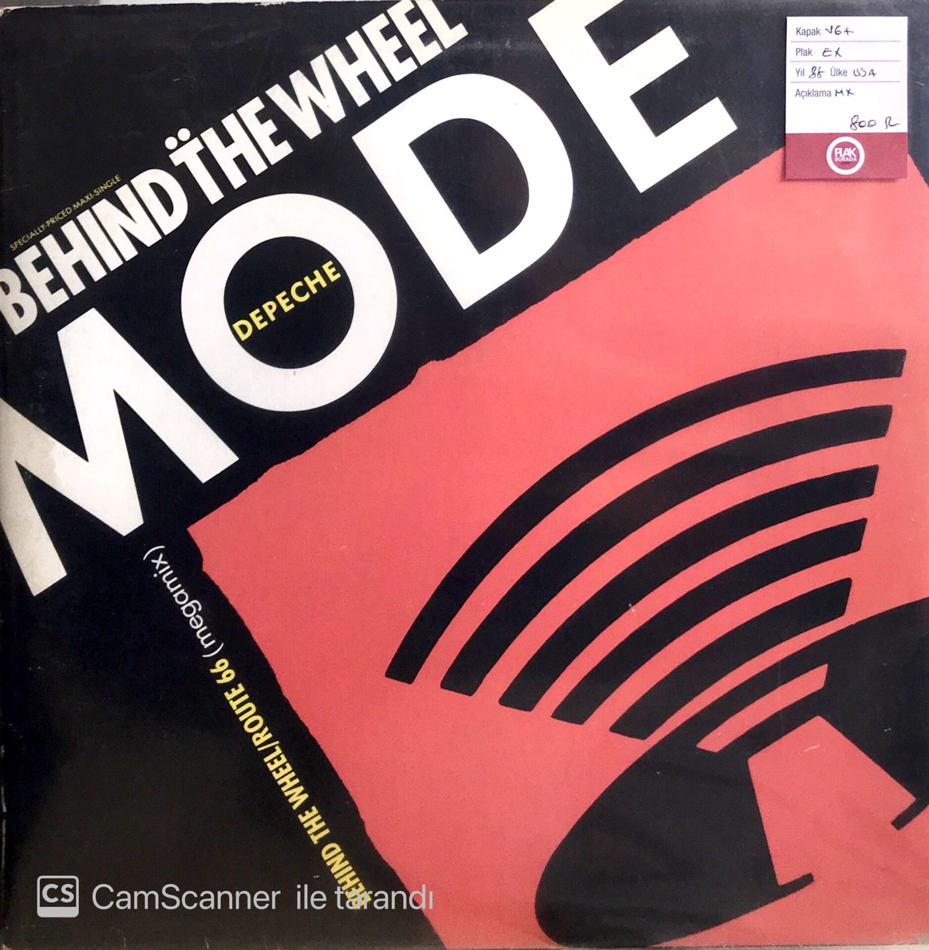 Depeche Mode / Behind The Wheel Maxi Single
