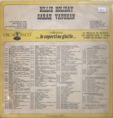 Billie Holiday Sarah Vaughan LP