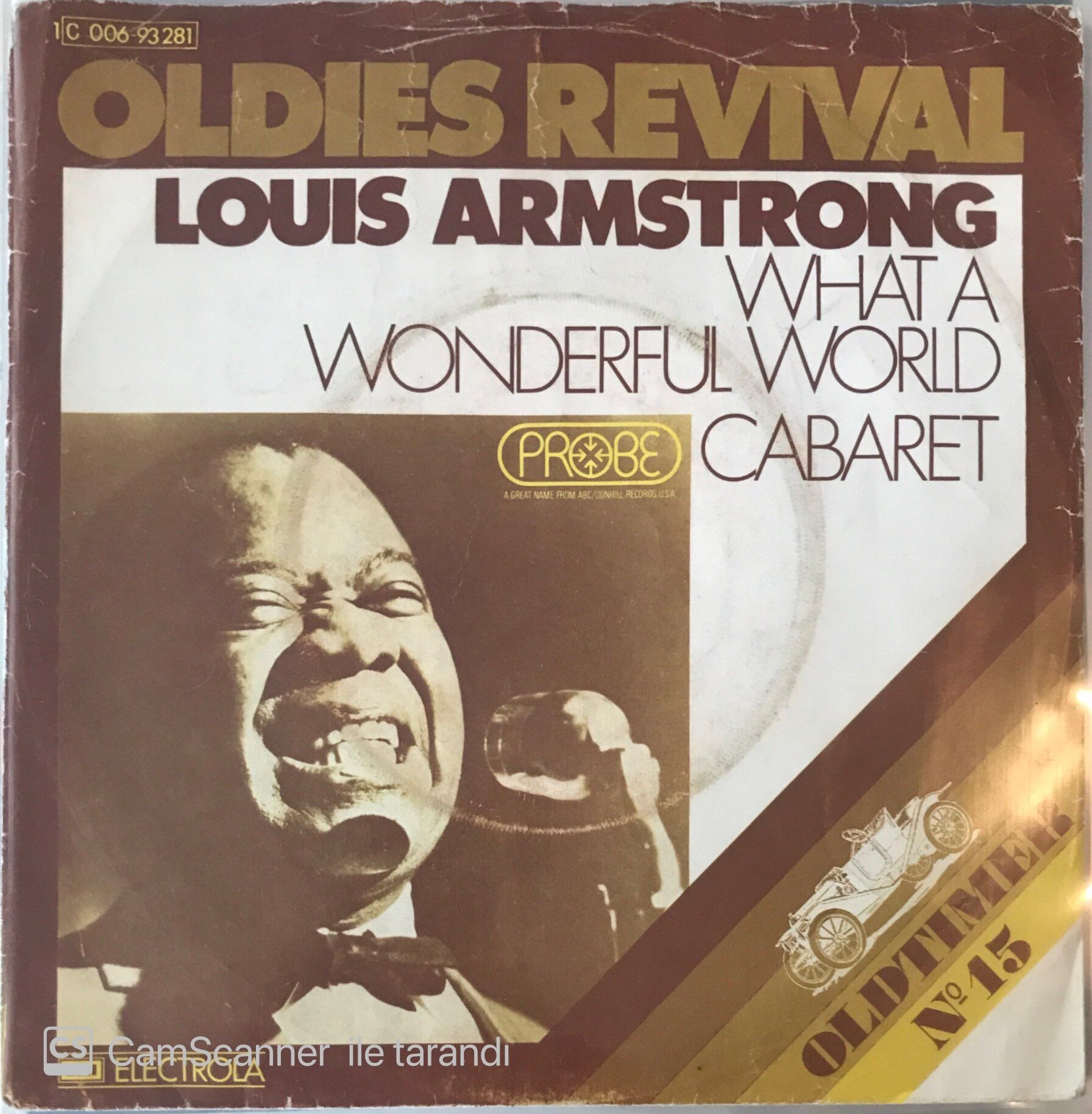 Louis Armstong Cabaret 45lik