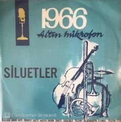 1966 Altın Mikrofon Silüetler Lorke Lorke 45lik