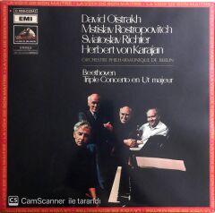 Beethoven - Triple Concerto - Orchestra Philharmonique Du Berlin - LP