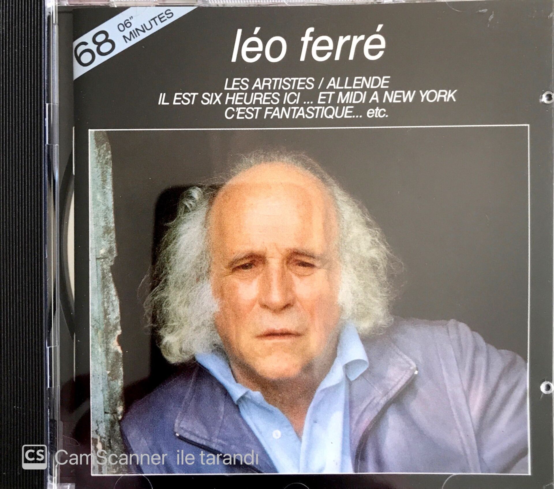 Leo Ferre / Il est six heures ici... et midi a New York CD