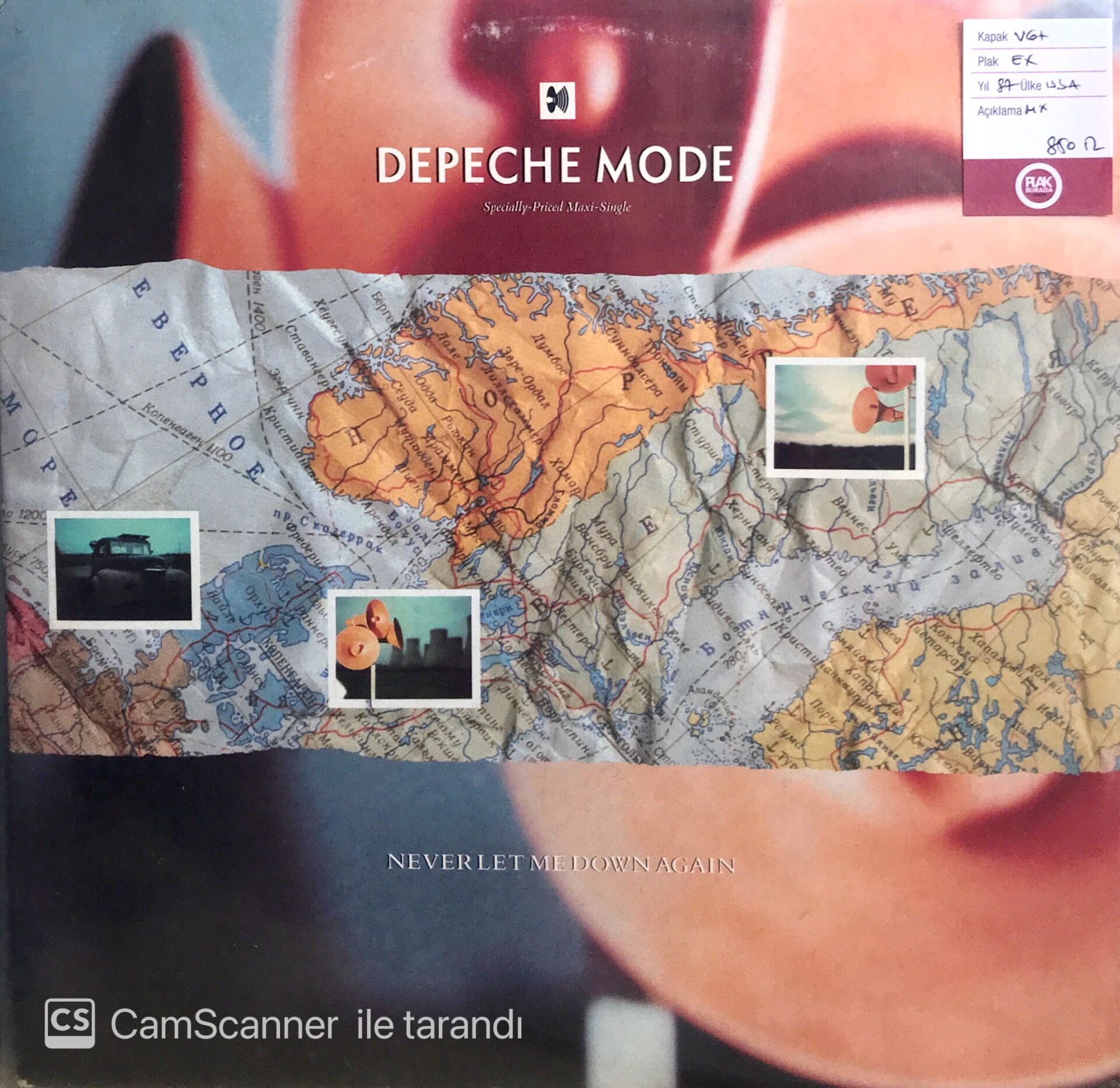 Depeche Mode / Never Let Me Down Again Maxi Single