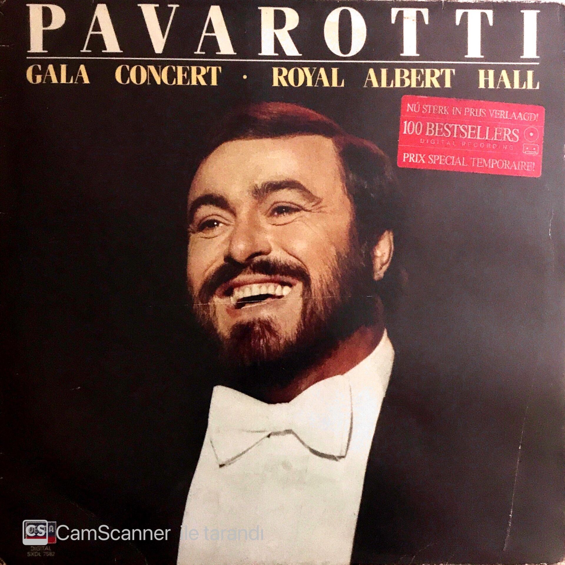 Pavarotti - Gala Concert - Royal Philharmonic Orchestra - Adler - LP