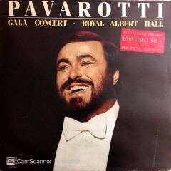 Pavarotti - Gala Concert - Royal Philharmonic Orchestra - Adler - LP