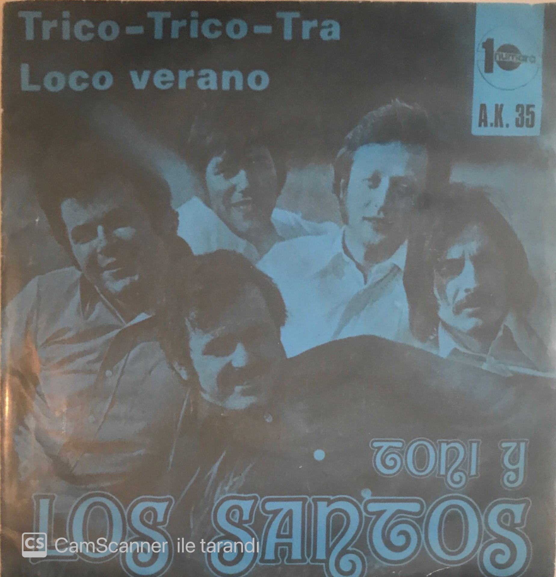 Toni Y Los Santos Trico Trico Tra 45lik