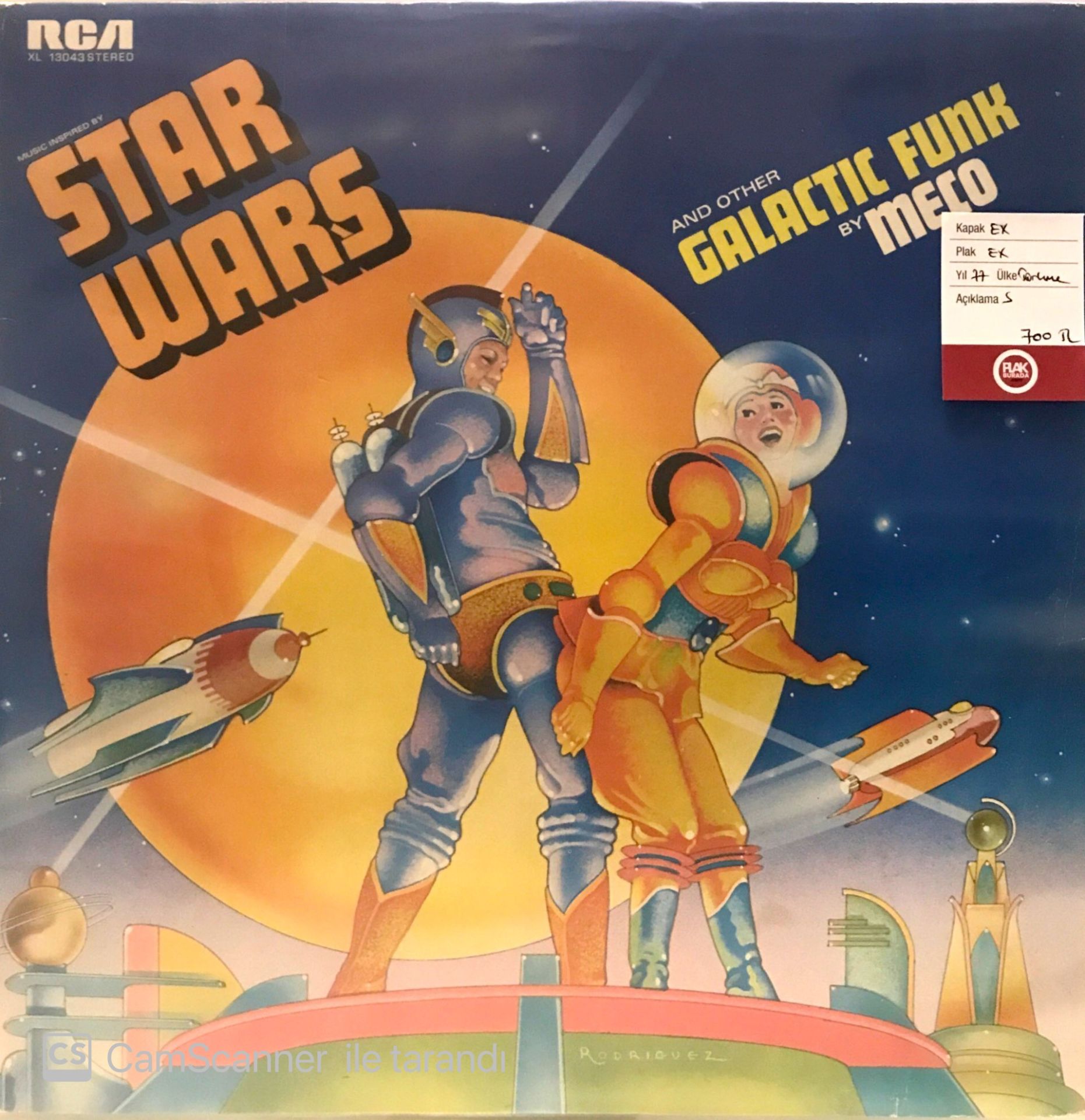 Star Wars And Other Galactic Funk By Meco LP