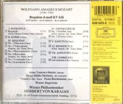 Wiener Philharmoniker-Karajan / Mozart-Requiem CD