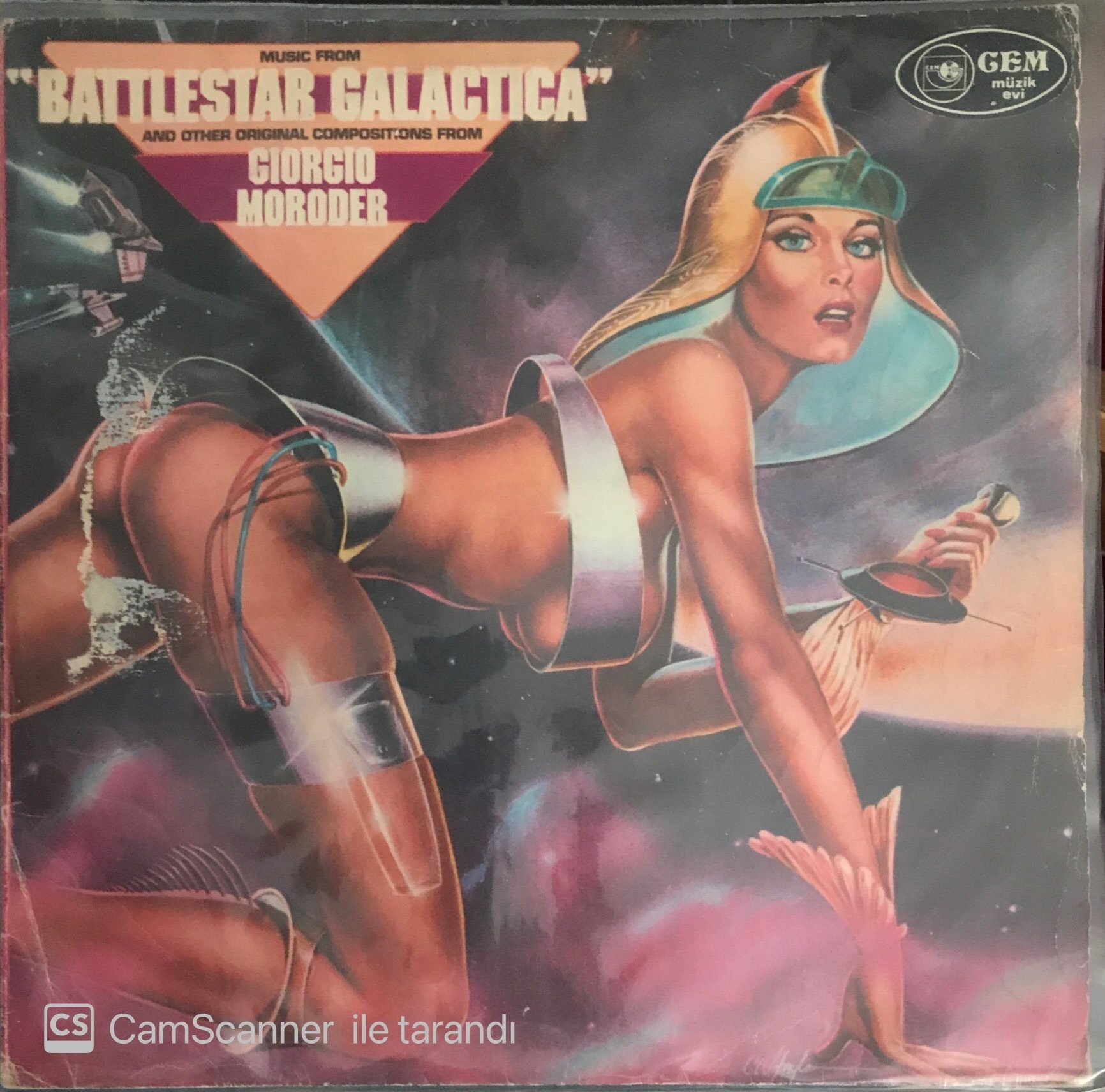 Giorgio Moroder Battlestar Galactica LP