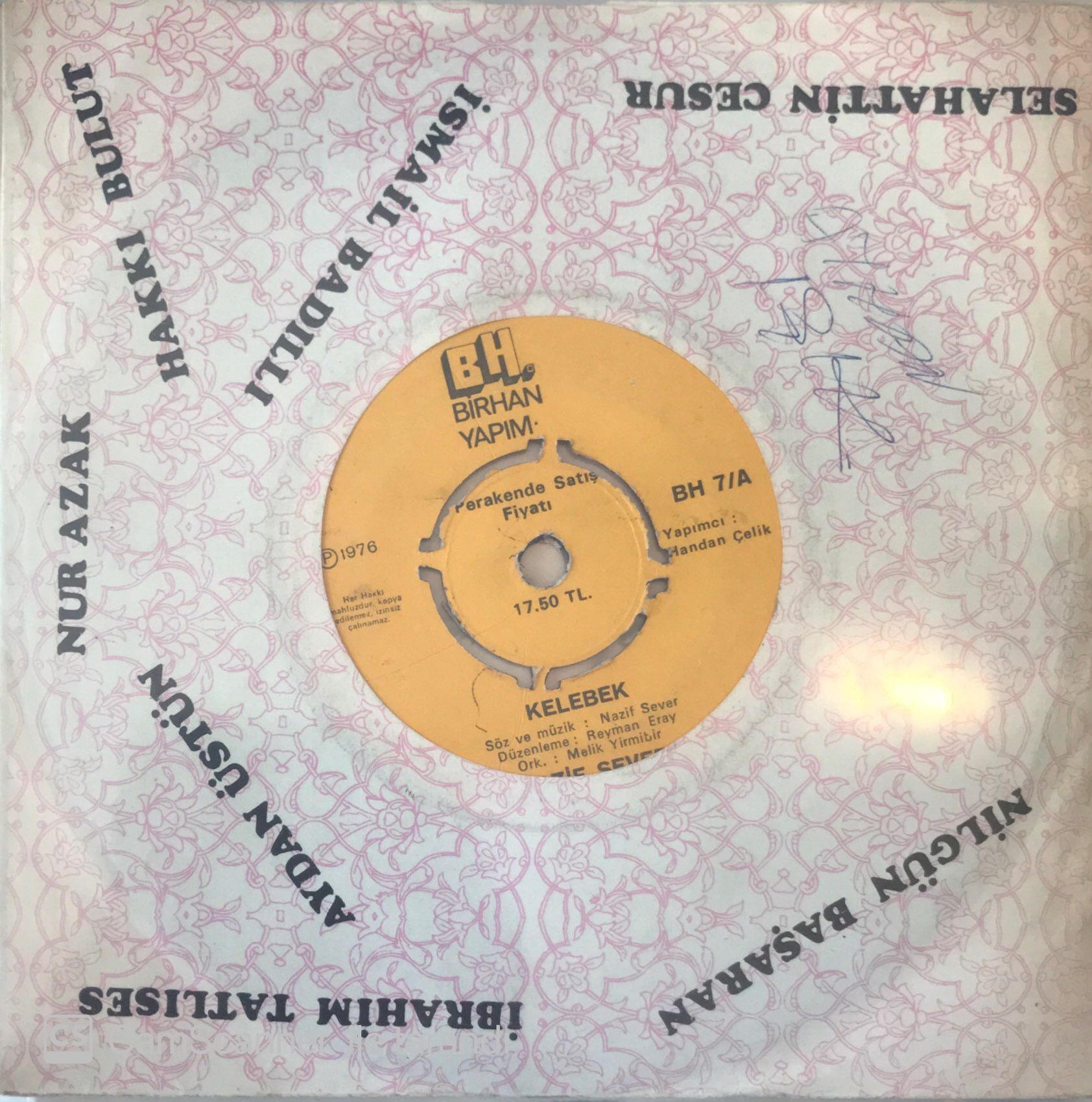Nazif Sever - Kelebek 45lik