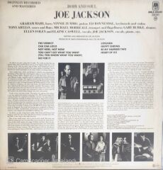 Joe Jackson - Body And Soul - LP