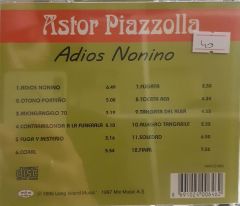Astor Piazzolla Adios Nonino CD