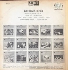 Georges Bizet Carmen Suiten Nr. 1 und Nr. 2 Musik Aus L'arlesienne LP
