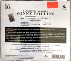 Saxophone Colossus / Sonny Rollins CD