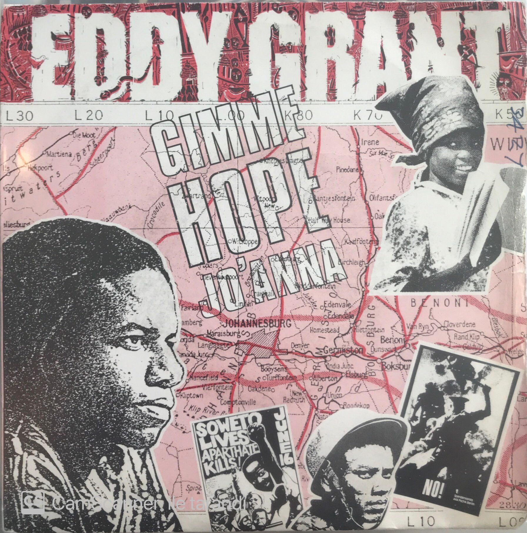 Eddy Grant - Gimme Hope Jo'anna 45lik