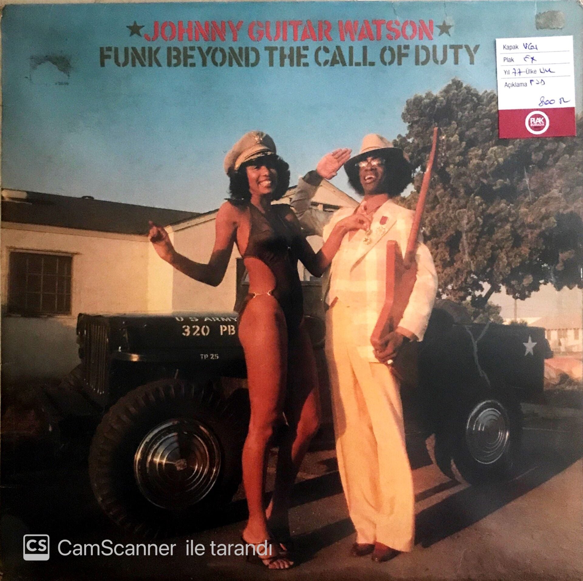 Johnny Guitar Watson - Funk Beyond The Call Of Duty - LP