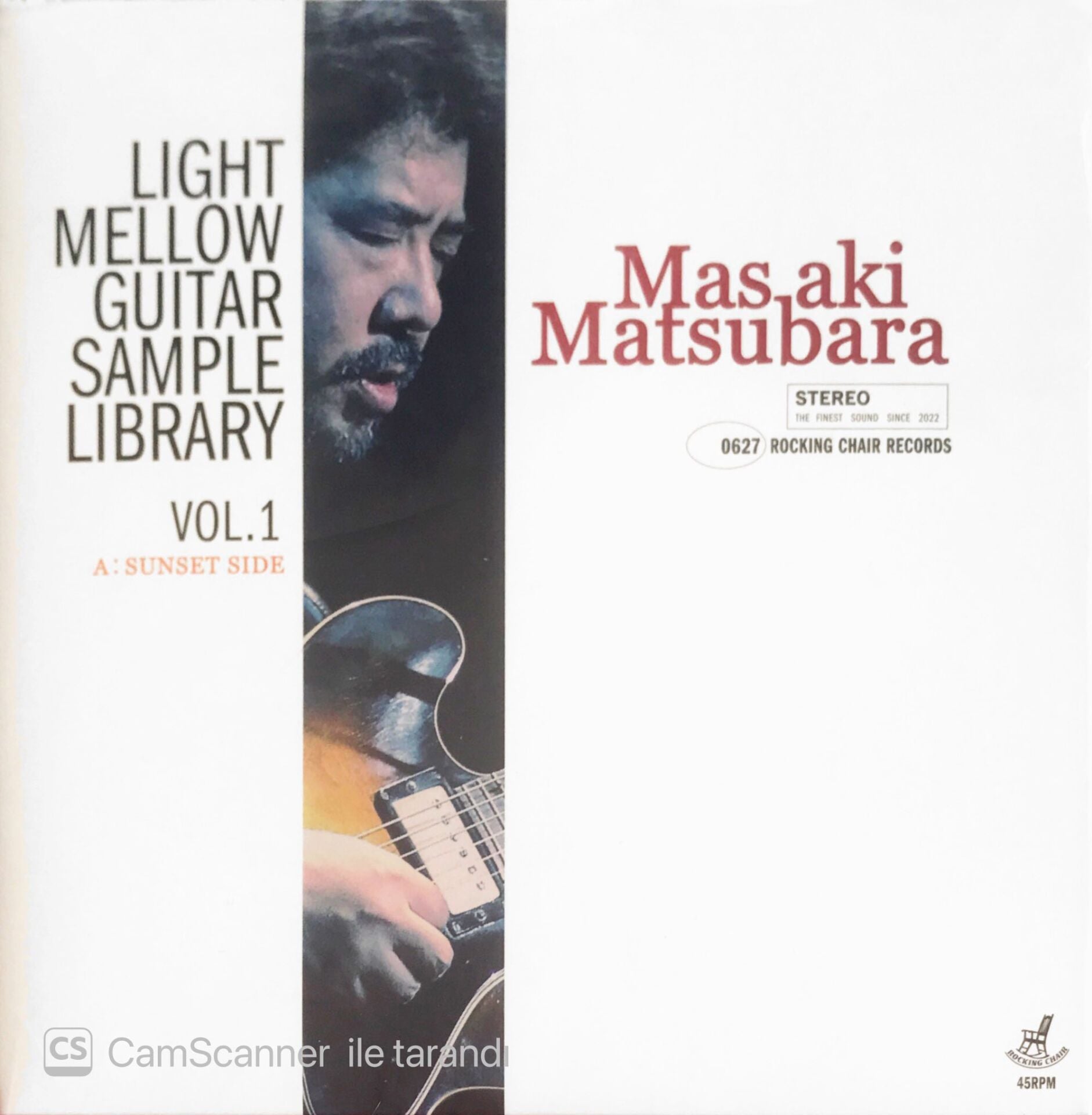 Masaki Matsubara - Light Mellow Guitar Sample Library Vol. 1 - Sunset Side/Moon Side - 45'lik