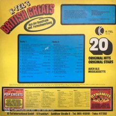 British Greatest 20 Original Hits LP
