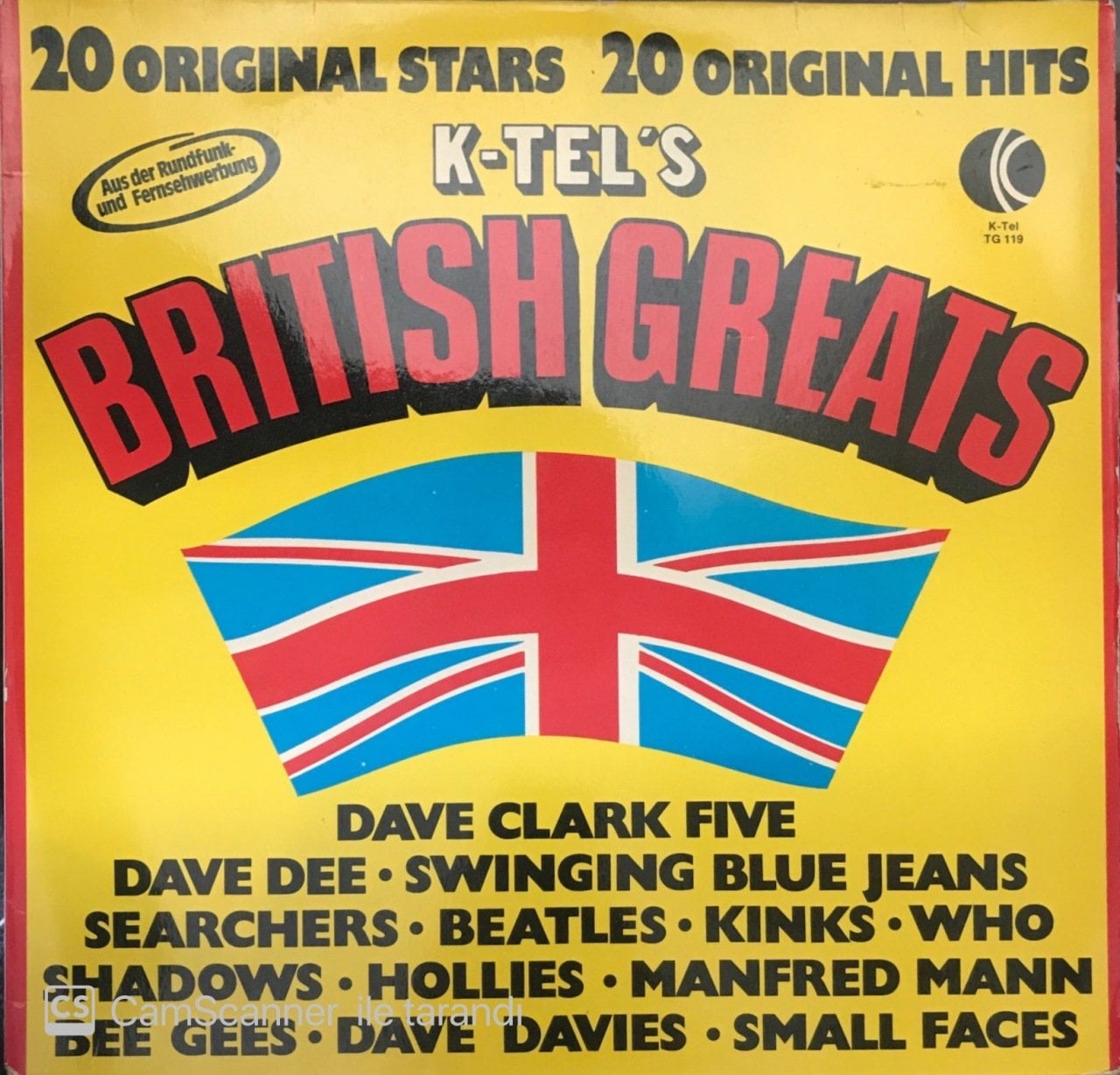 British Greatest 20 Original Hits LP