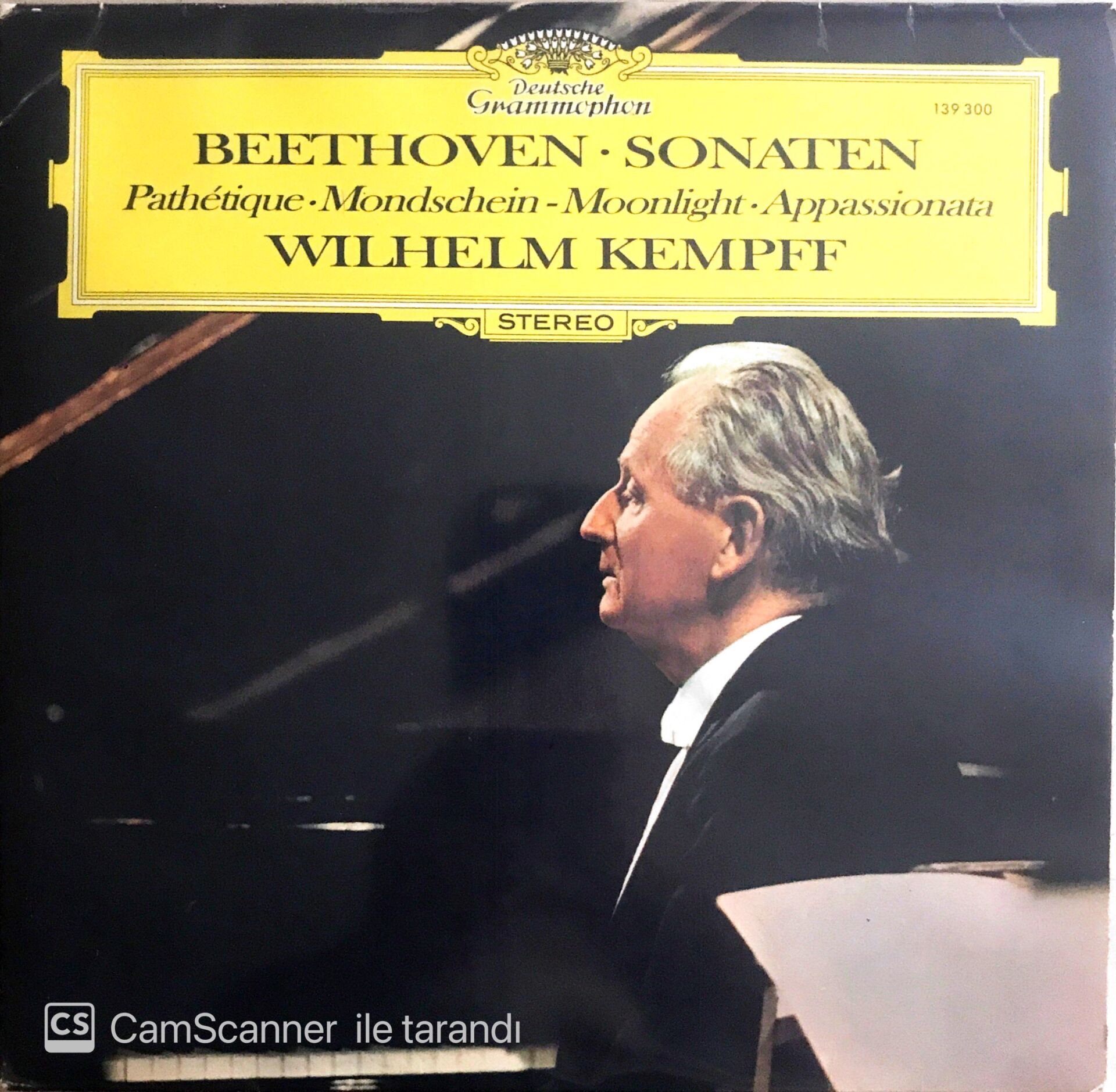 Beethoven - Sonaten -Wilhelm Kempff - LP