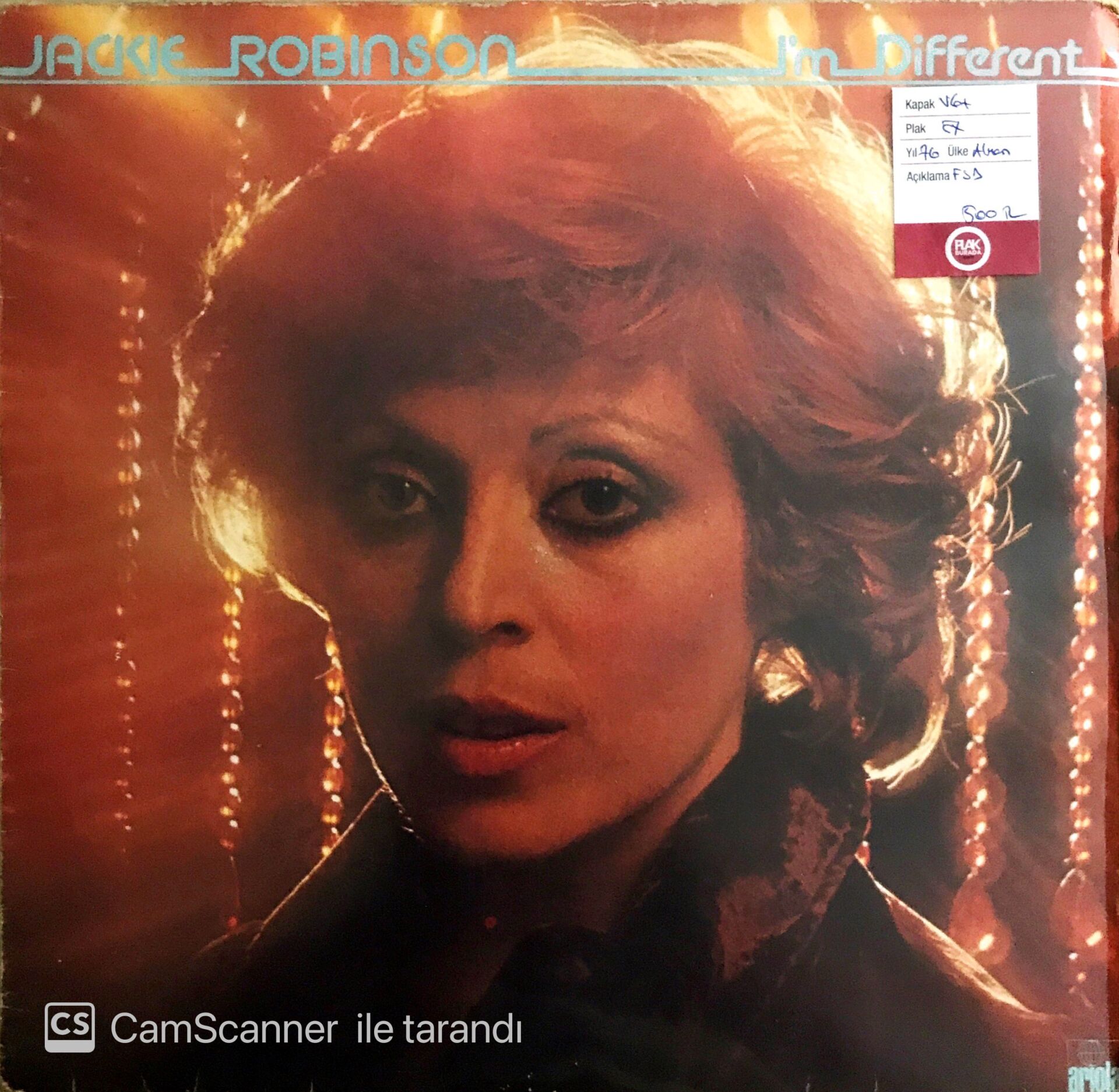 Jackie Robinson - I'm Different - LP