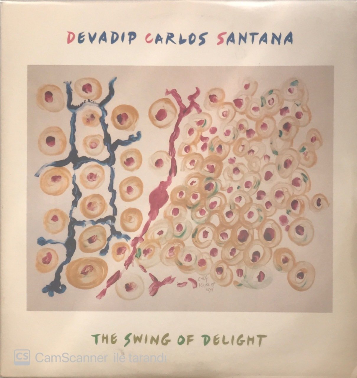 Devadip Carlos Santana The Swing Of Delight Double LP
