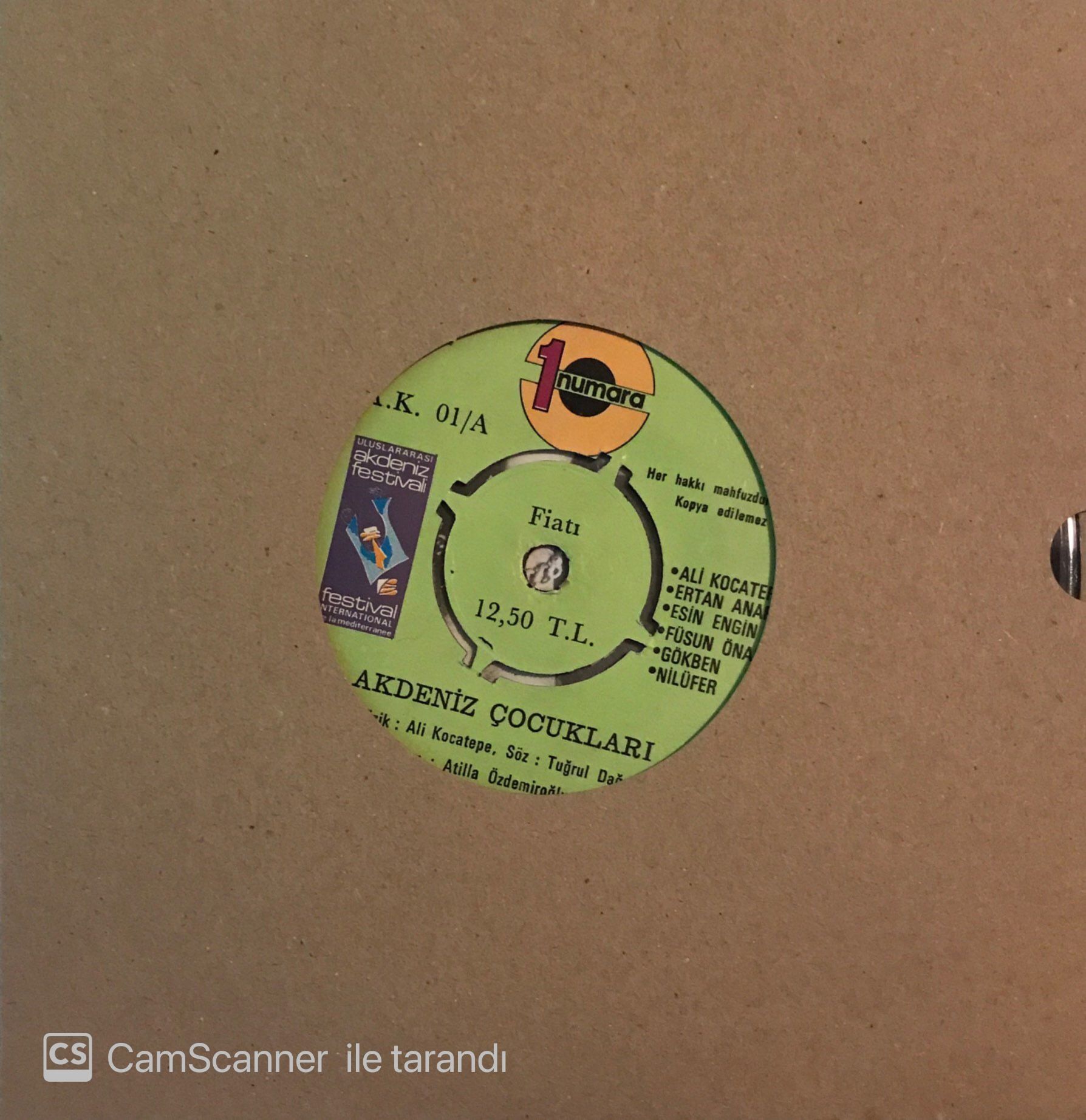 Akdeniz Çocukları 45lik