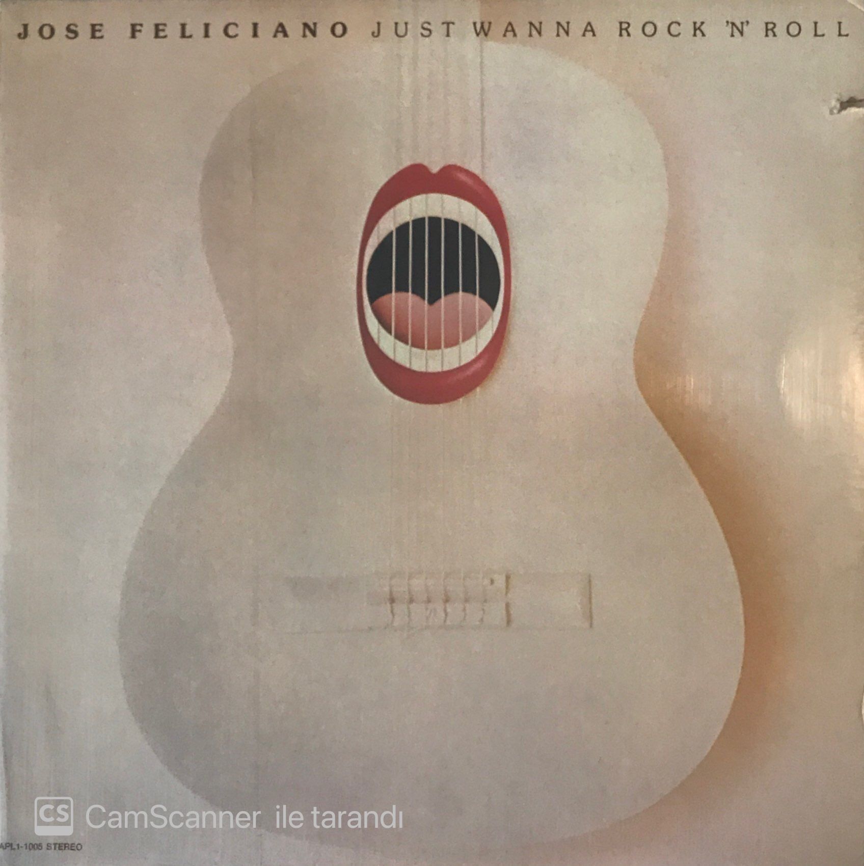 Jose Feliciano Just Wanna Rock'N'Roll LP