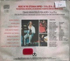 Osmanlı İmparatorluğunda Musiki 14.yy-20.yy 1 CD