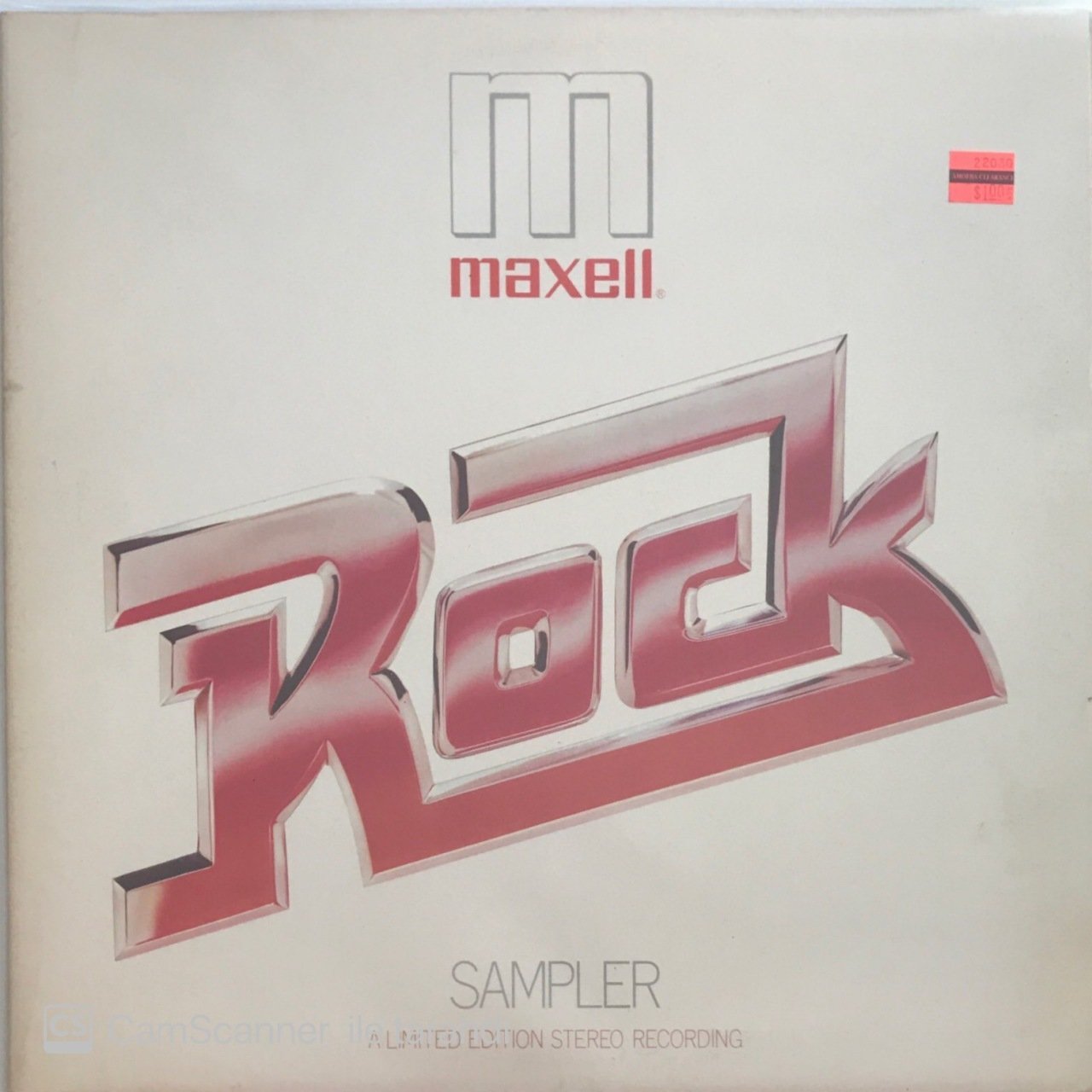 Rock Sampler A Limited Edition Stereo Recording LP