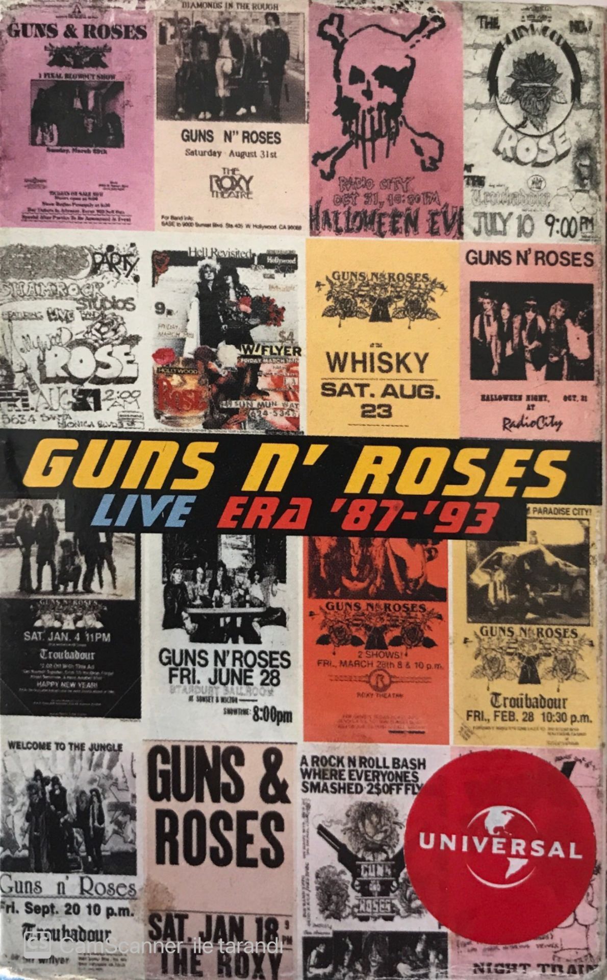 Guns And Roses Live '87 - '93 2 KASET