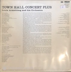 Town Hall Concert Plus Louis Armstrong And His Orchestra LP