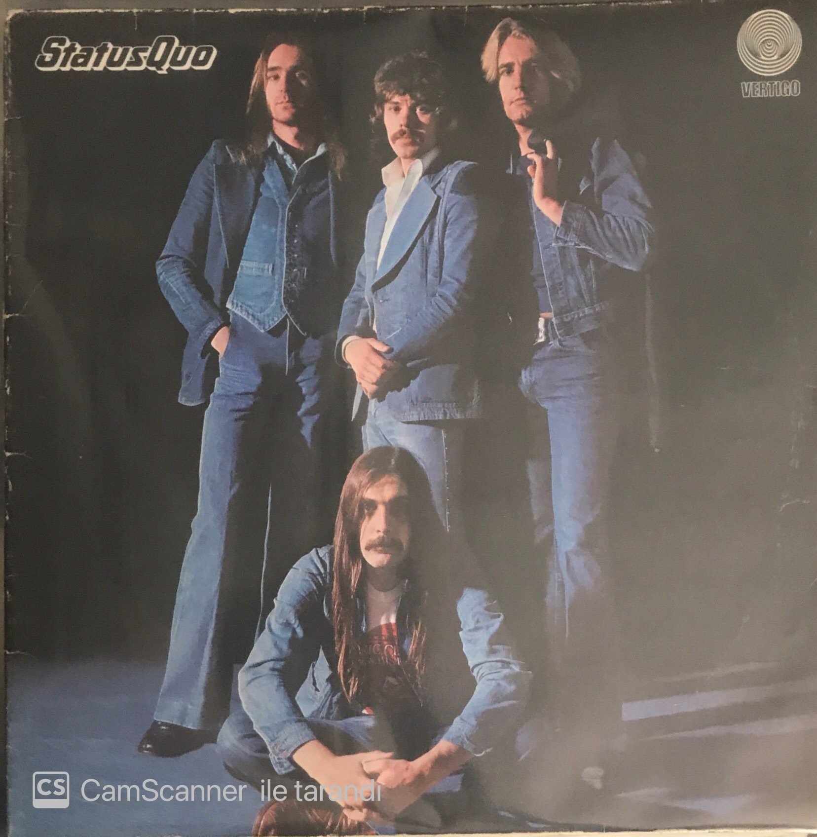 Status Quo Blue For You LP