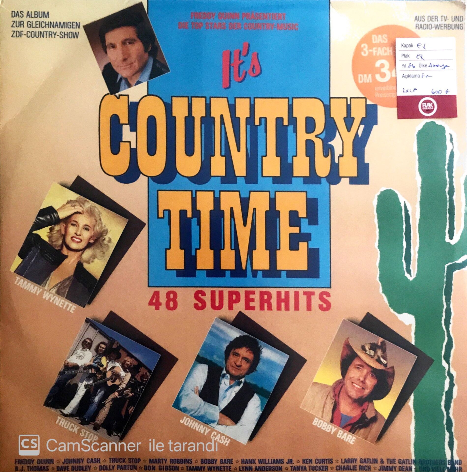 It's Country Time - 48 Superhits - LP
