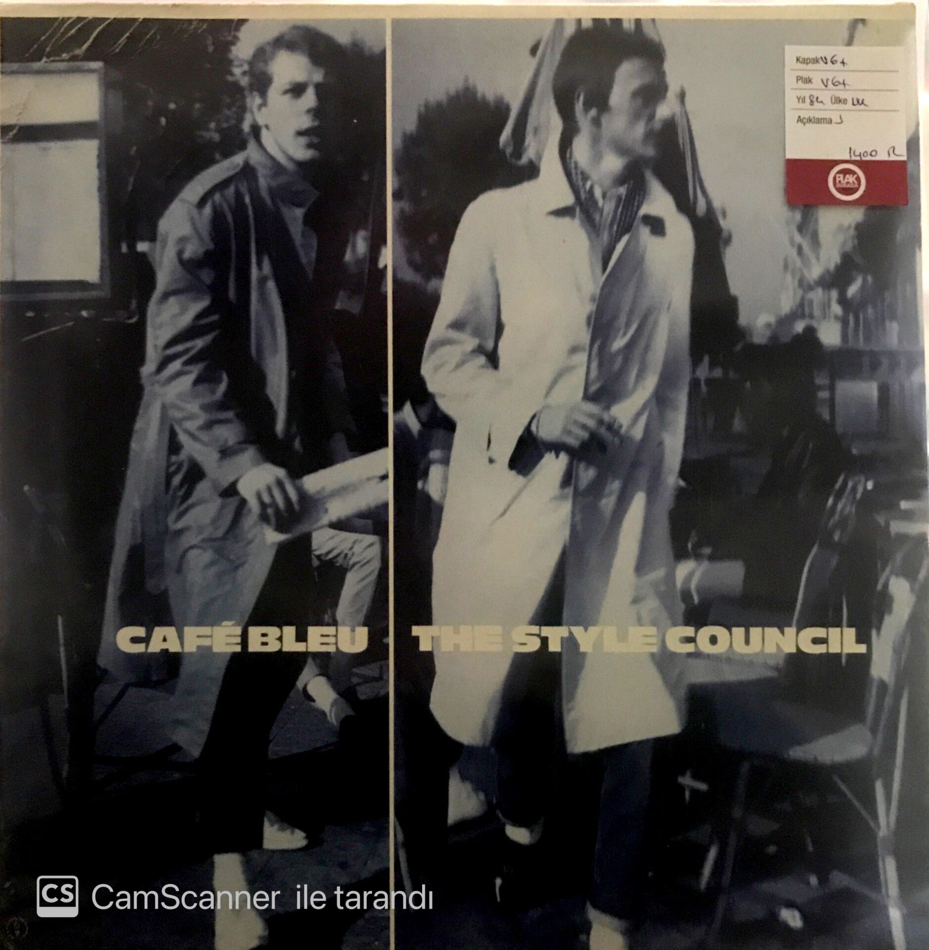 Cafe Bleu The Style Council LP