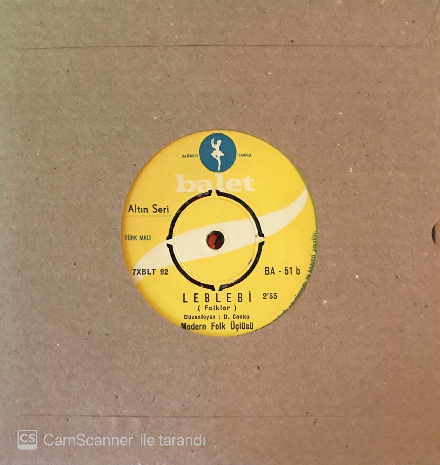 Modern Folk Üçlüsü- Sarhoş Oğlan 45lik