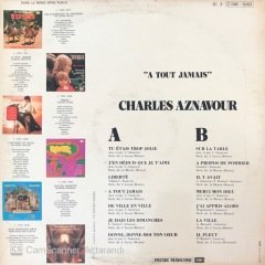 Charles Aznavour A Tout Jamais LP