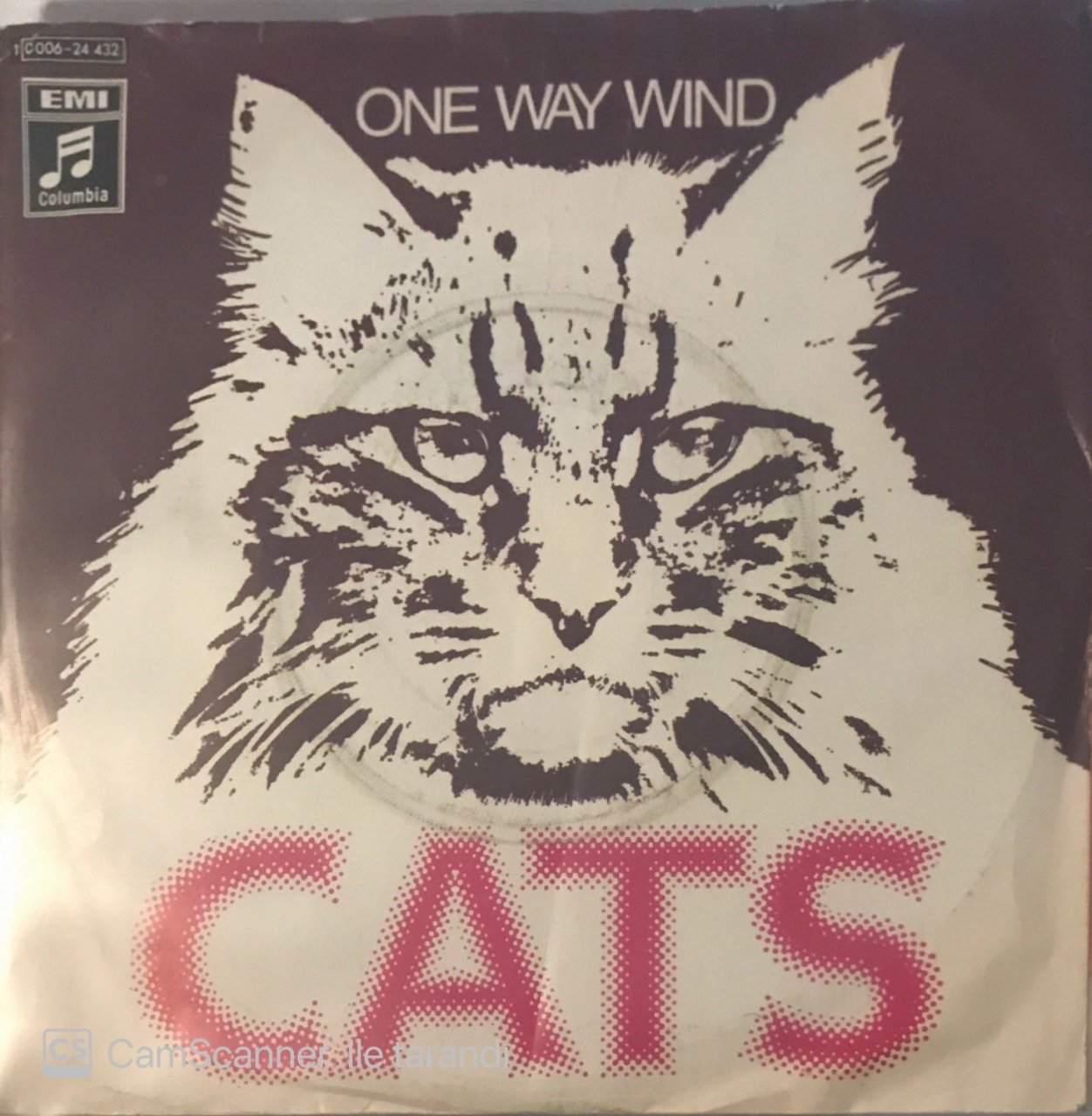 The Cats One Way Wind 45lik