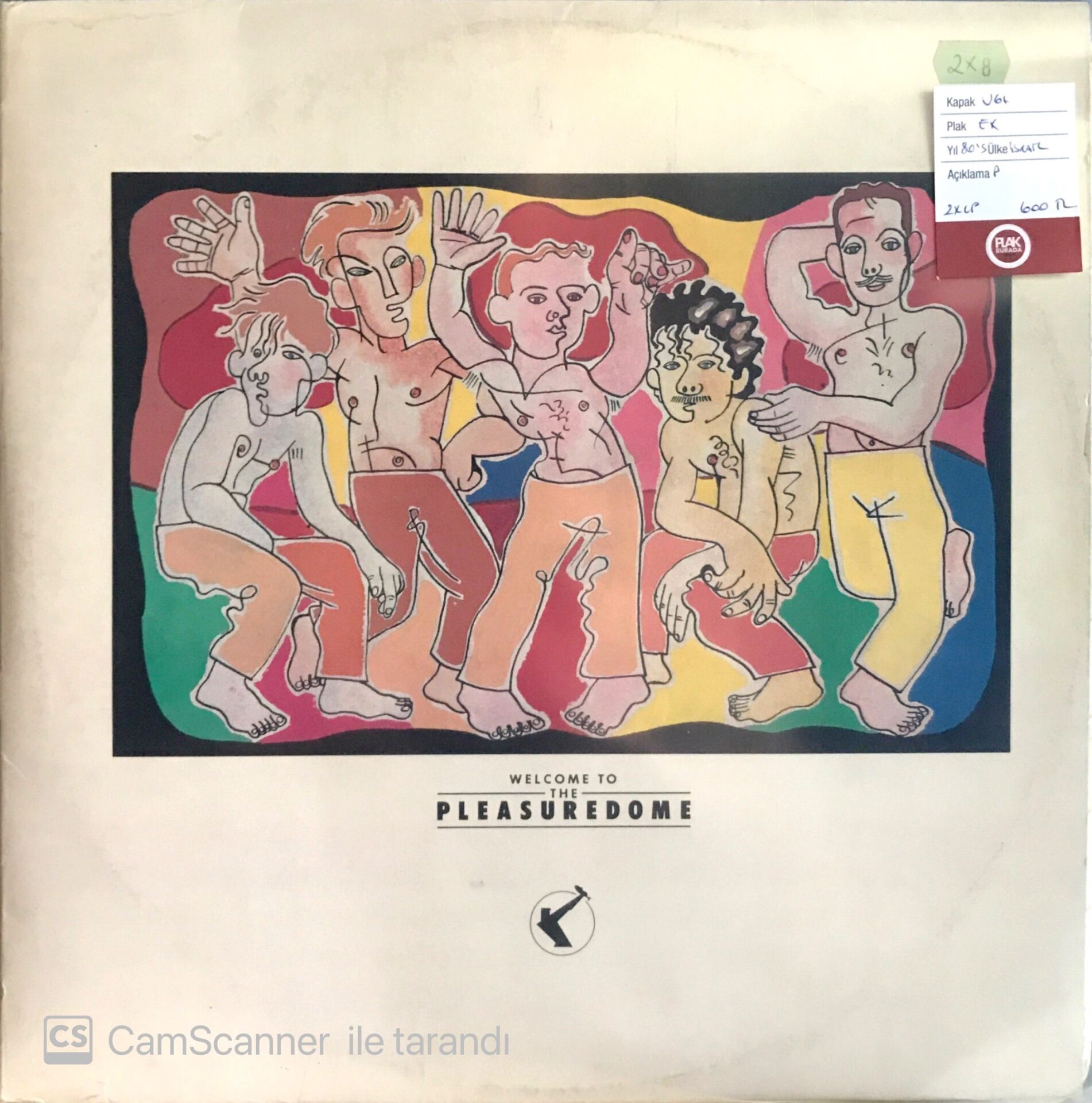 Frankie Goes To Hollywood / Welcome To The Pleasuredome  DoubleLP
