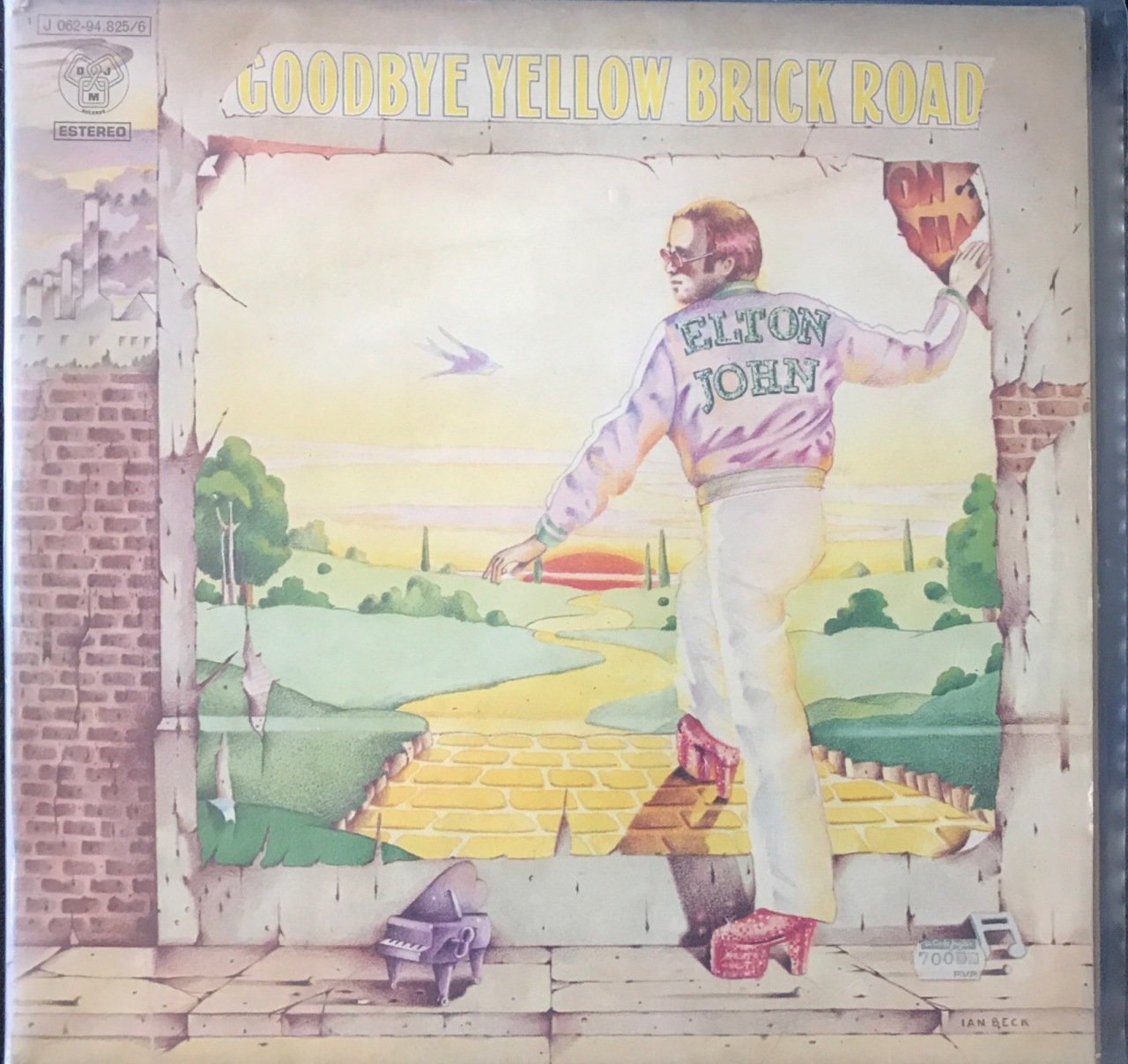 Elton John Goodbye Yellow Brick Road Çift LP