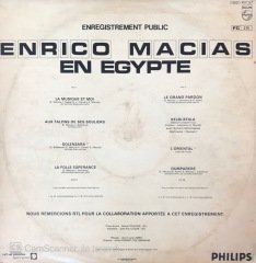 Enrico Macias En Egypte LP