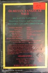 Şecaattin Tanyerli - Ölmeyen Tangolar Vol 2 KASET