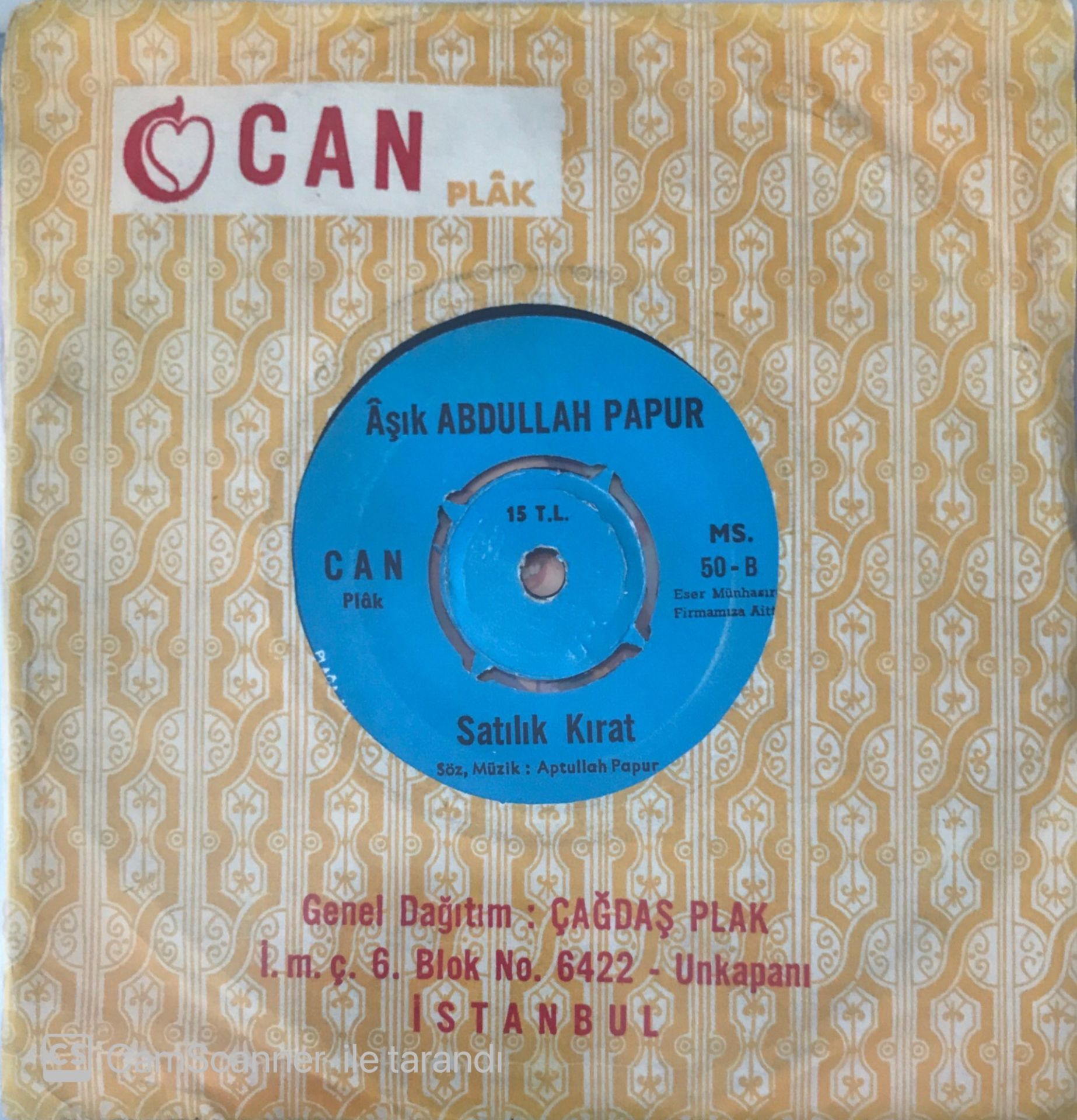 Aşık Abdullah Papur - Satılık Kırat 45lik