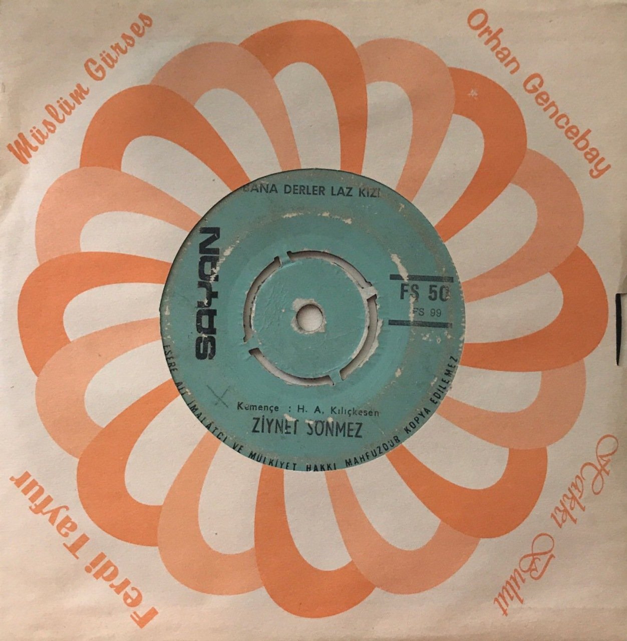 Ziynet Sönmez Bana Derler Laz Kızı 45lik