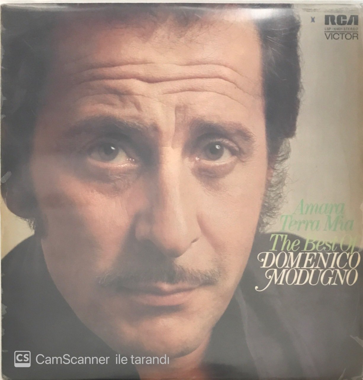 The Best Of Domenico Modugno Amara Terra Mia LP