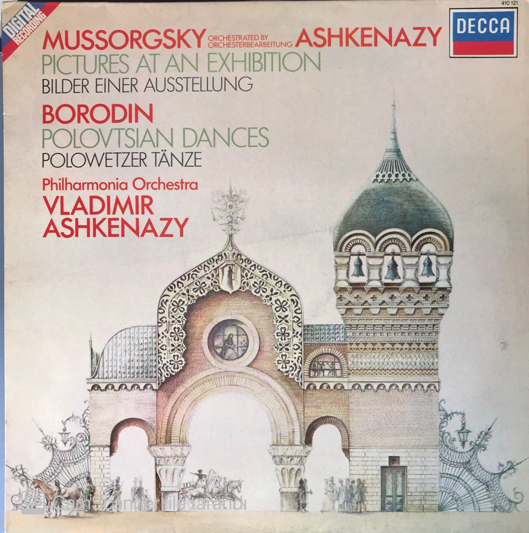 Mussorgsky - Ashkenazy Pictures At An Exhibition LP