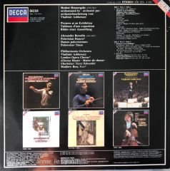 Mussorgsky - Ashkenazy Pictures At An Exhibition LP