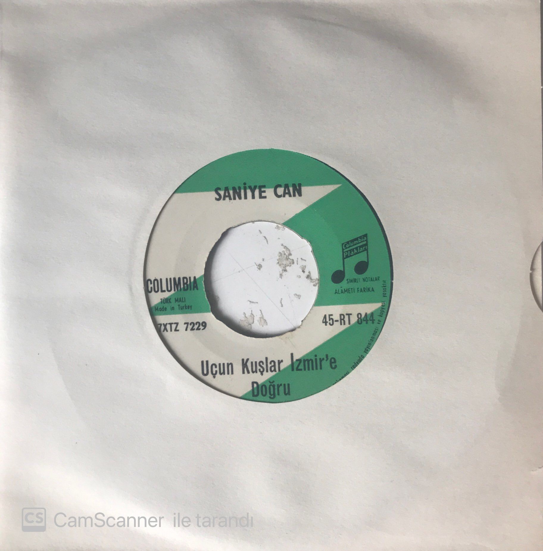 Saniye Can Uçun Kuşlar İzmir'e Doğru 45lik